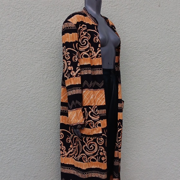 ESSENCE by MAIL (USA) LADIES VINTAGE AFRICAN INSPIRED KIMOTO ROBE ( NO CLOSURE) - Picture 9 of 17